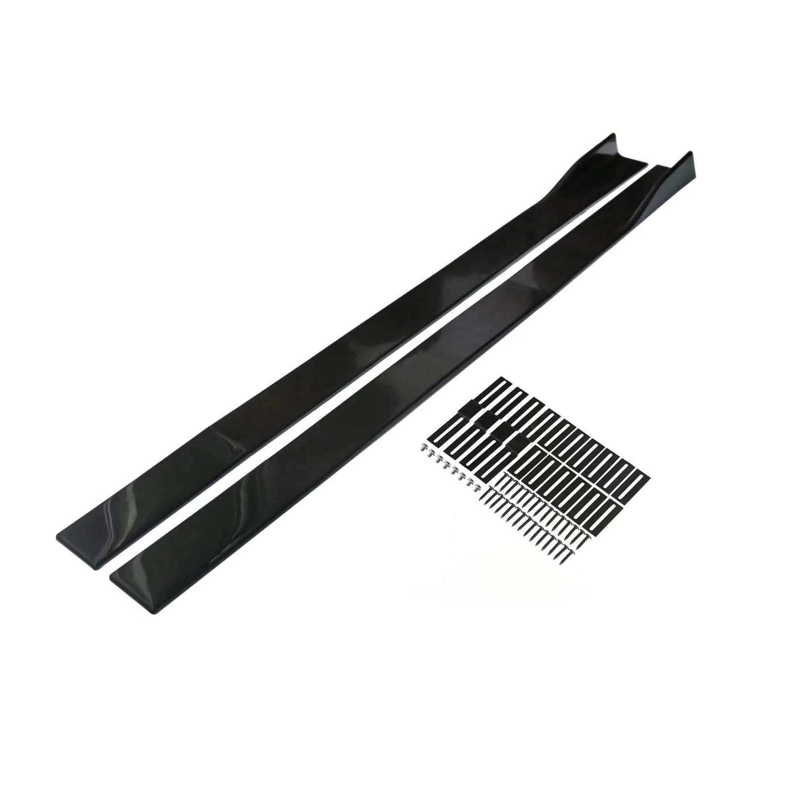 Auto-Seitenschweller, Helles Schwarz, 6 Stück, 2 m/2,2 m, Universal-Seitenschweller-Verlängerung, Rocker-Panels, Lippensplitter, Autoscooter-Styling Auto-Seitenschweller, Helles Schwarz, 6 Stück, 2 m/2,2 m, Universal-Seitenschweller-Verlängerung, Rocker-Panels, Lippensplitter, Autoscooter-Styling von CNZLUVNS