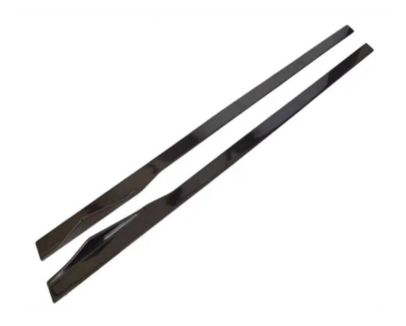 Auto-Seitenschweller, Kompatibel for BMW G14 G15 G16 840i 850i M850i ​​2 Tür/4 Tür 2019-2023 ABS Schwarz Auto Stoßstange Seite Rock Spoiler Schutz Abdeckung(Four-door) von CNZLUVNS