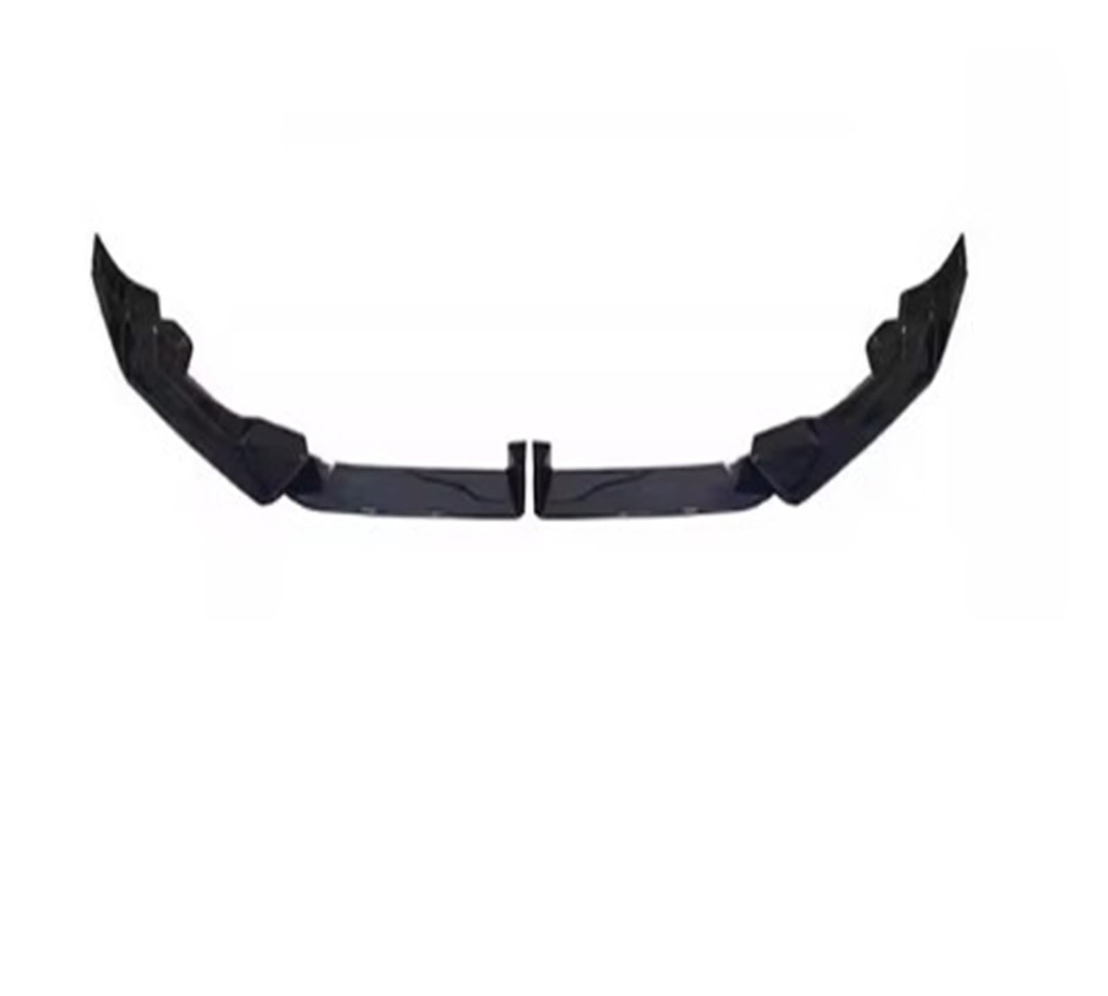 Auto-Seitenschweller, Kompatibel for BMW X6 G06 2023 2024+ ABS Schwarz Auto Frontlippe Heckdiffusor Auspuff Seitenschweller Spoiler Body Kit(Front Lip) von CNZLUVNS