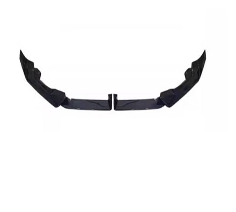Auto-Seitenschweller, Kompatibel for BMW X6 G06 2023 2024+ ABS Schwarz Auto Frontlippe Heckdiffusor Auspuff Seitenschweller Spoiler Body Kit(Front Lip) von CNZLUVNS