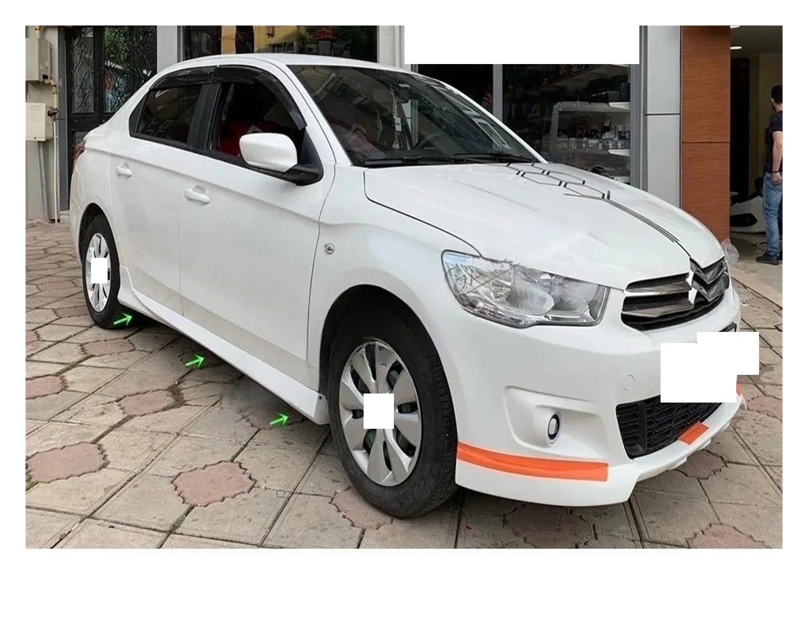 Auto-Seitenschweller, Kompatibel for Citroen C Elysee Seitenschwellerschwelle 2013–2020, Schwellerverkleidung, Auto-Styling, Auto-Universal-Spoiler, Schmutzfänger, Lippensplitter, Stoßstange(Send Colo Auto-Seitenschweller, Kompatibel for Citroen C Elysee Seitenschwellerschwelle 2013–2020, Schwellerverkleidung, Auto-Styling, Auto-Universal-Spoiler, Schmutzfänger, Lippensplitter, Stoßstange(Send Colo von CNZLUVNS