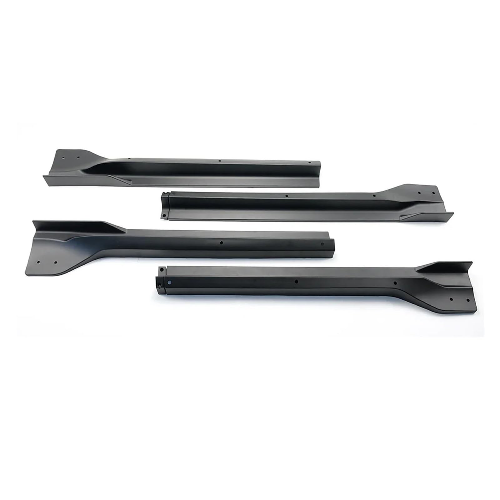 Auto-Seitenschweller, Kompatibel for Jeep Grand Cherokee SRT/SRT8/Wk2 2012-2021 Auto Seite Rock Verlängerung Splitter Lip Spoiler diffusor Zubehör(Matte Black) von CNZLUVNS