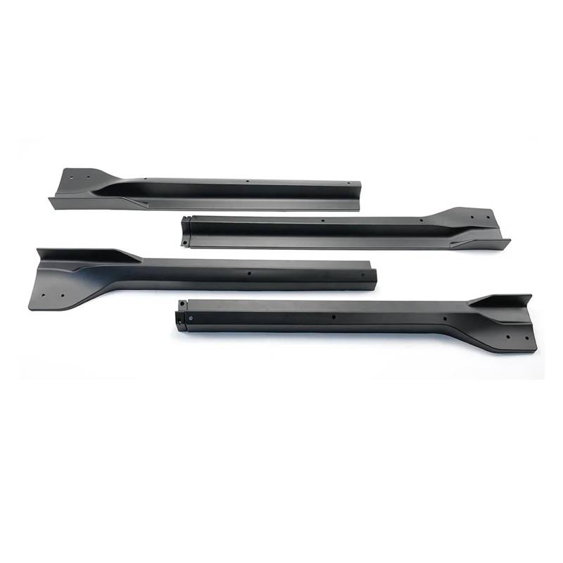 Auto-Seitenschweller, Kompatibel for Jeep Grand Cherokee SRT/SRT8/Wk2 2012-2021 Auto Seite Rock Verlängerung Splitter Lip Spoiler diffusor Zubehör(Matte Black) von CNZLUVNS