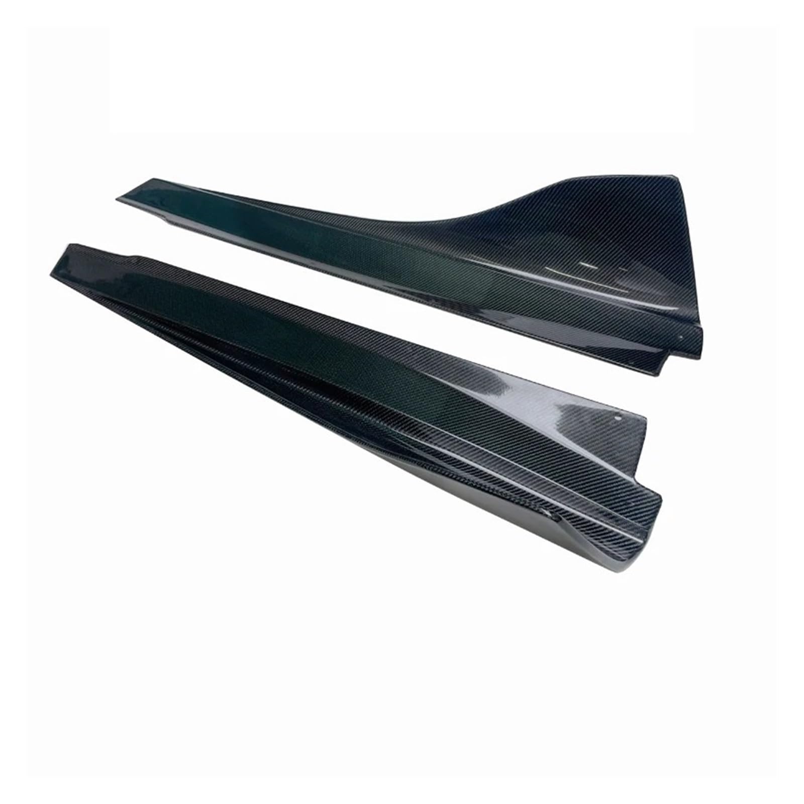 Auto-Seitenschweller, Kompatibel for Mclaren 720S Seitenschweller, Kohlefaser, V-Stil, Seitenspoiler for 720S, FRP(Carbon Fiber) von CNZLUVNS