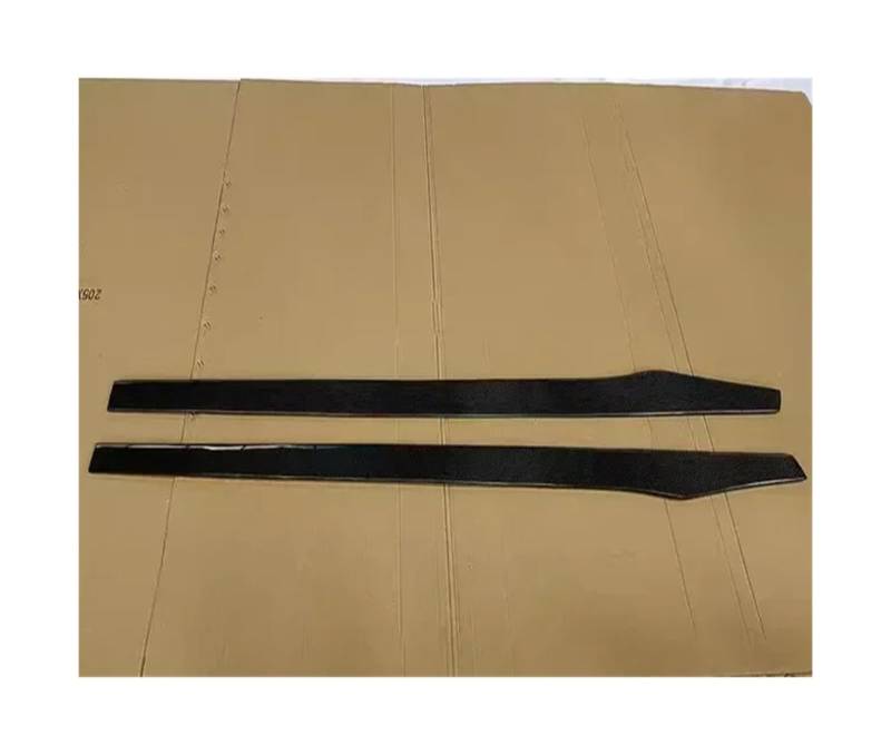 Auto-Seitenschweller, Kompatibel for Porsche Boxster 981 2013–2016, Kohlefaser-Auto-Stoßstangenlippe, Seitenschweller, Spoiler-Abdeckung von CNZLUVNS