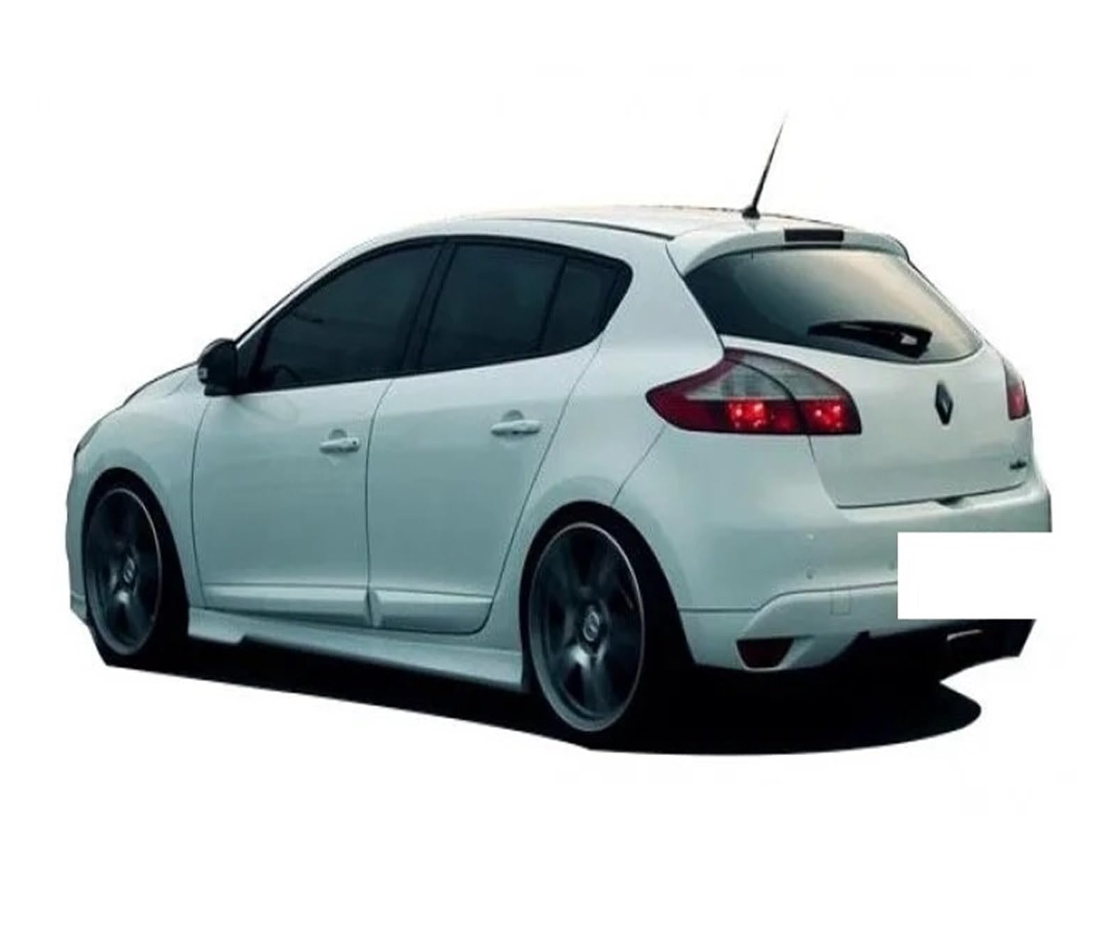 Auto-Seitenschweller, Kompatibel for Renault Megane 3 Hb/Coupé 2009–2013, rechts links, Seitenschweller im Team-Sport-Stil, ABS-Kunststoff – Autozubehör, Rocker Citylife(Send Your Colour by Message) von CNZLUVNS