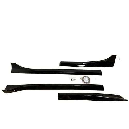 Auto-Seitenschweller, Kompatibel for Tesla Modell 3 2017–2023, Auto-Seitenschweller, Stoßstangenverlängerungen, Spoiler, Diffusor, modifizierter Schutz, Body-Kits, glänzendes schwarzes ABS(Gloss Black Auto-Seitenschweller, Kompatibel for Tesla Modell 3 2017–2023, Auto-Seitenschweller, Stoßstangenverlängerungen, Spoiler, Diffusor, modifizierter Schutz, Body-Kits, glänzendes schwarzes ABS(Gloss Black von CNZLUVNS