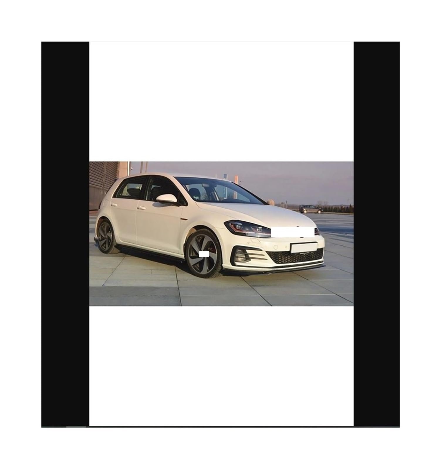 Auto-Seitenschweller, Kompatibel for VW Golf 7.5 2017–2021. Kompatible Frontstoßstangen-Befestigungslippe aus Kunststoff – modifizierte Ersatzteile, Seitenschweller, Flügel, Auto Auto-Seitenschweller, Kompatibel for VW Golf 7.5 2017–2021. Kompatible Frontstoßstangen-Befestigungslippe aus Kunststoff – modifizierte Ersatzteile, Seitenschweller, Flügel, Auto von CNZLUVNS