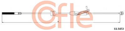 Cofle Seilzug, Feststellbremse [Hersteller-Nr. 11.5472] für Ford von COFLE