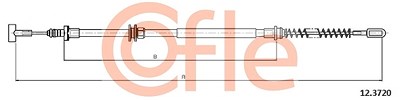 Cofle Seilzug, Feststellbremse [Hersteller-Nr. 12.3720] für Iveco von COFLE