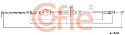 Cofle Seilzug, Feststellbremse [Hersteller-Nr. 17.2298] für Mitsubishi von COFLE