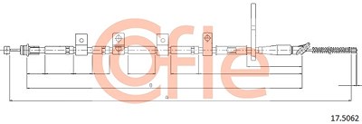 Cofle Seilzug, Feststellbremse [Hersteller-Nr. 17.5062] für Suzuki von COFLE