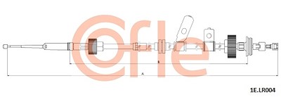 Cofle Seilzug, Feststellbremse [Hersteller-Nr. 1E.LR004] für Land Rover von COFLE