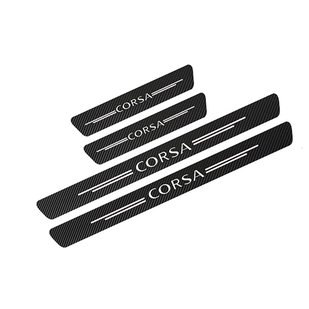 COJJ 4 Stücke Auto Einstiegsleisten Türschweller, für Opel Corsa D A B C E F OPC Accessories 2021 2020 2019 2018 2017 Kohlefaser Türschweller Aufkleber Anti-Kratz-Schutzstreifen COJJ 4 Stücke Auto Einstiegsleisten Türschweller, für Opel Corsa D A B C E F OPC Accessories 2021 2020 2019 2018 2017 Kohlefaser Türschweller Aufkleber Anti-Kratz-Schutzstreifen von COJJ