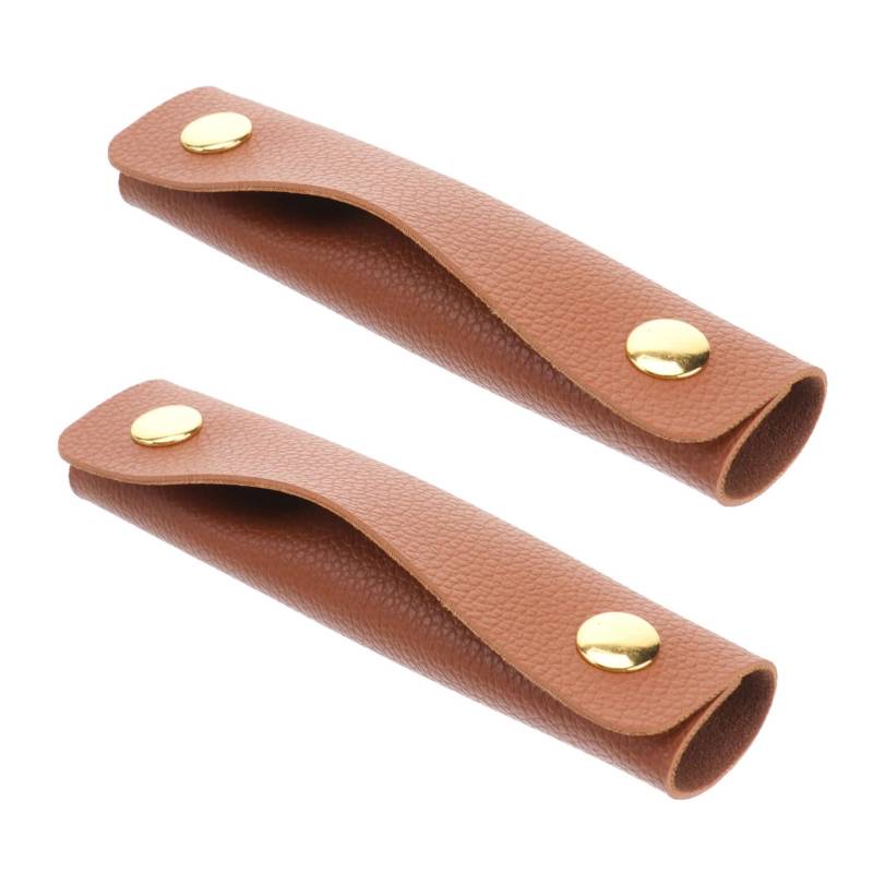 COLLBATH 2 Stück Handschutz für Gepäckgriffe Taschen PU-Leder Taschengriffabdeckungen Handschutz für Gepäcktaschen sicher für Lange Nutzung von COLLBATH