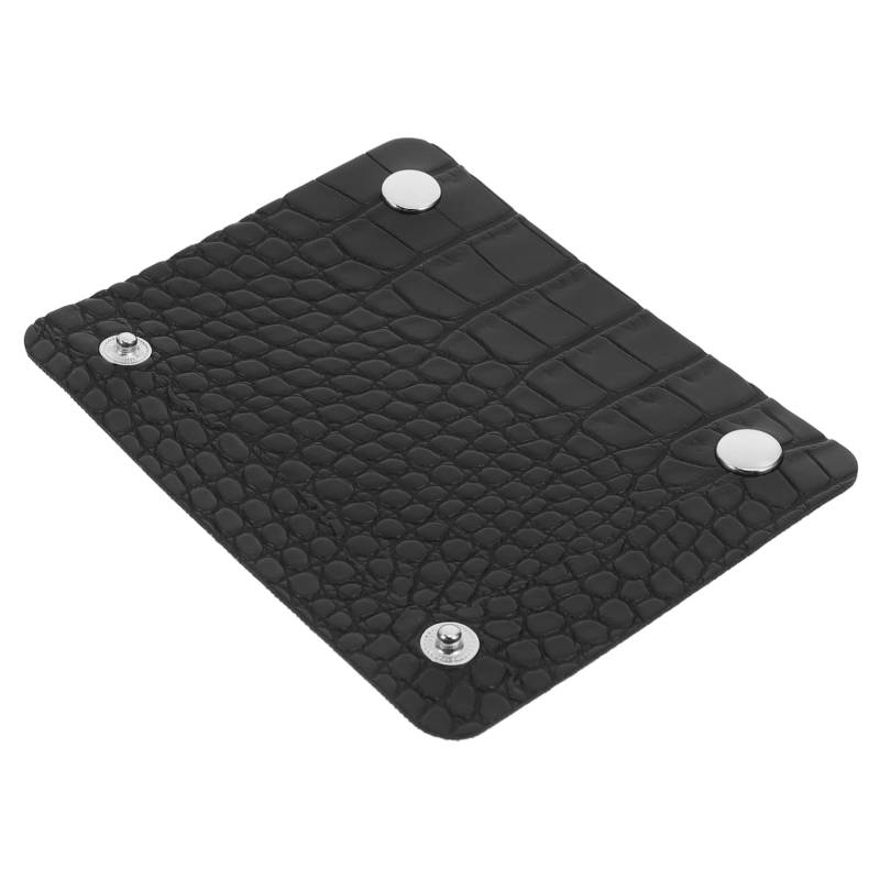 COLLBATH Gepäckgriff-Umhüllungen für Koffer Handtaschengriff-Abdeckung tragbarer Griff Kratzfest strapazierfähiges Leder 1 Stück Schwarz von COLLBATH