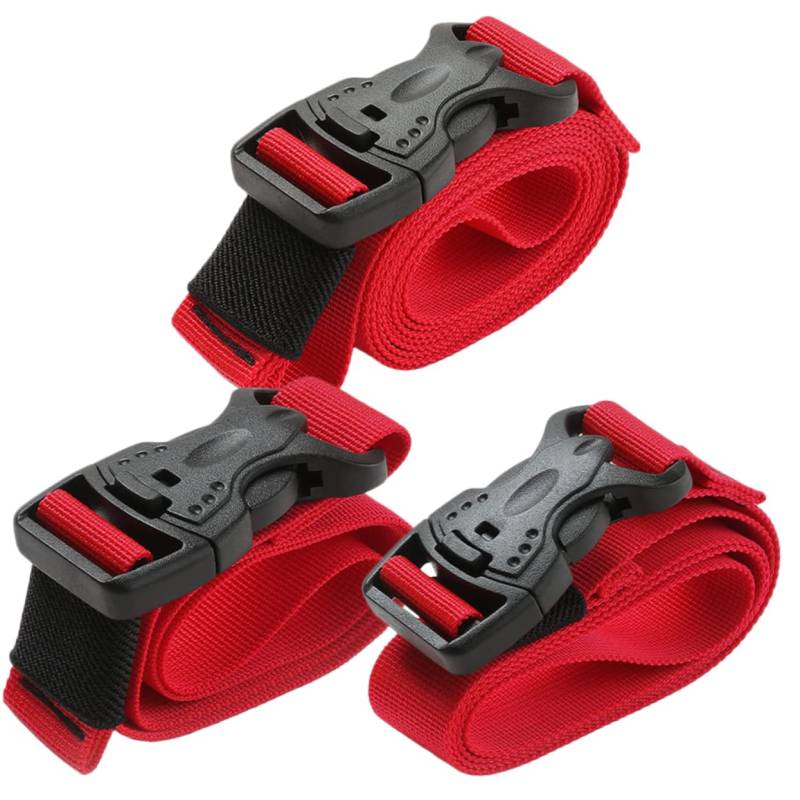 COLLBATH Handgepäck-Elastik Gepäckgurte Koffer Gurte Nylon Gepäckriemen Mit Schnallen Verstellbare Elastische Gepäckgurte Für Sicheres Transportieren Von Koffern Und Reisegepäck + 1m + von COLLBATH