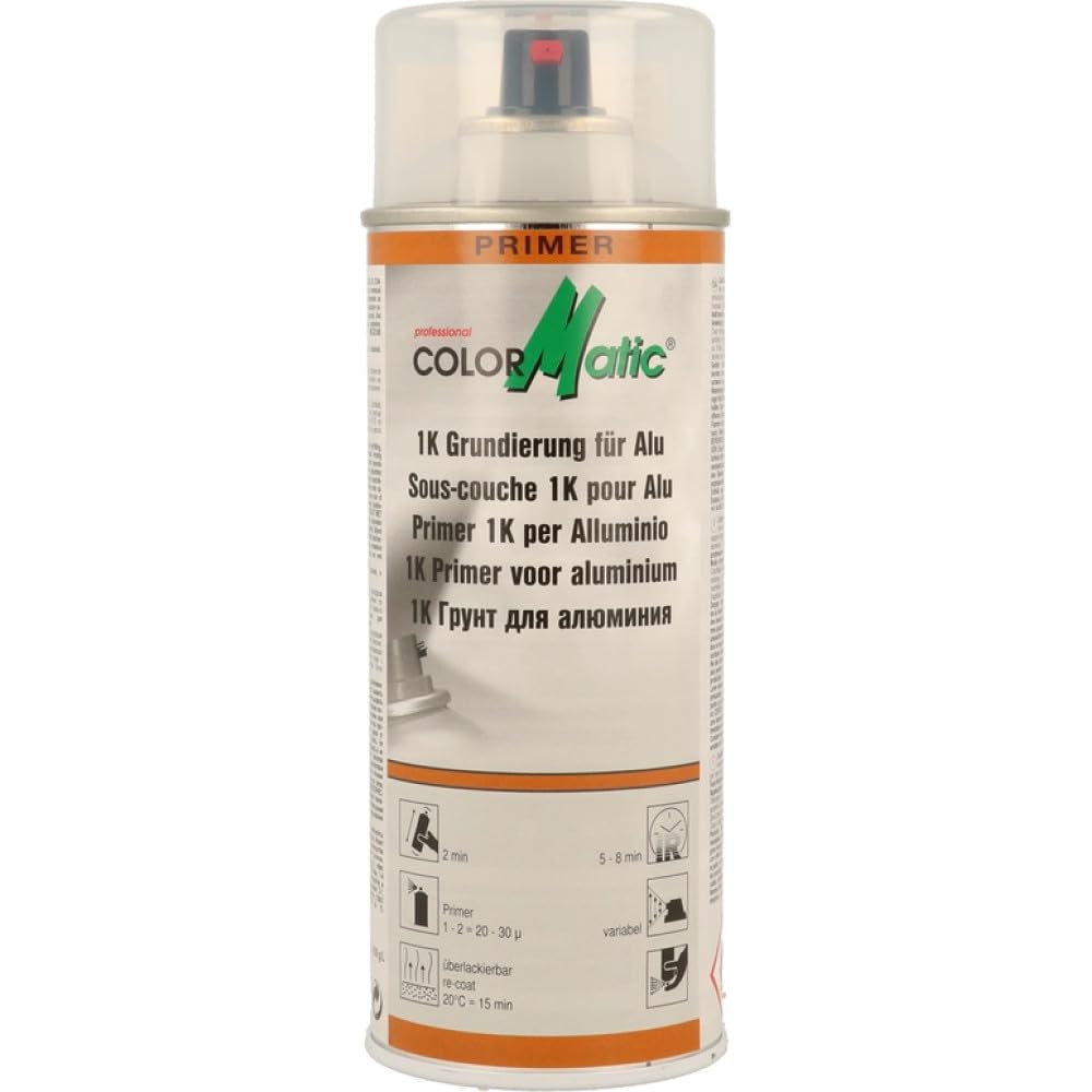 ColorMatic 190278 1K Grundierung für Alu 400 ml, lichtgrau von COLORMATIC