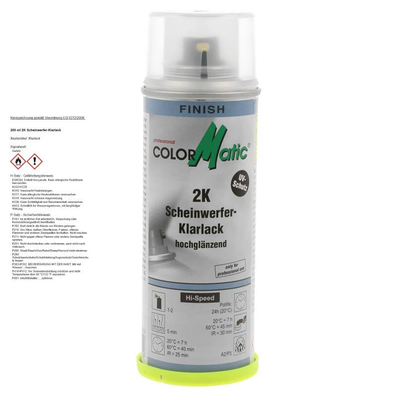 ColorMatic cm 2K Headlight Repair 200 von COLORMATIC