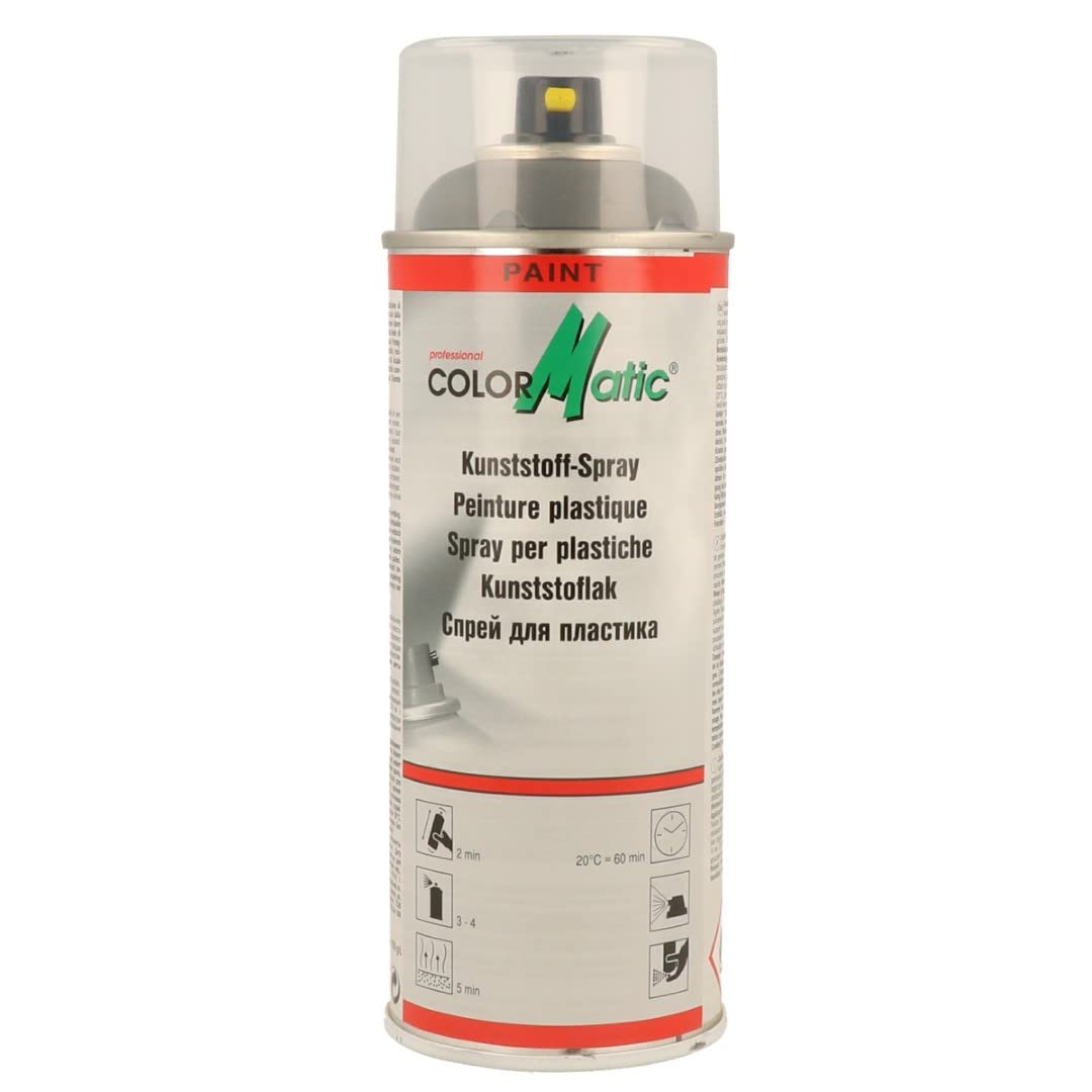 ColorMatic 115073 Kunststoff-Spray mittelgrau seidenmatt 400 ml ColorMatic 115073 Kunststoff-Spray mittelgrau seidenmatt 400 ml von COLORMATIC