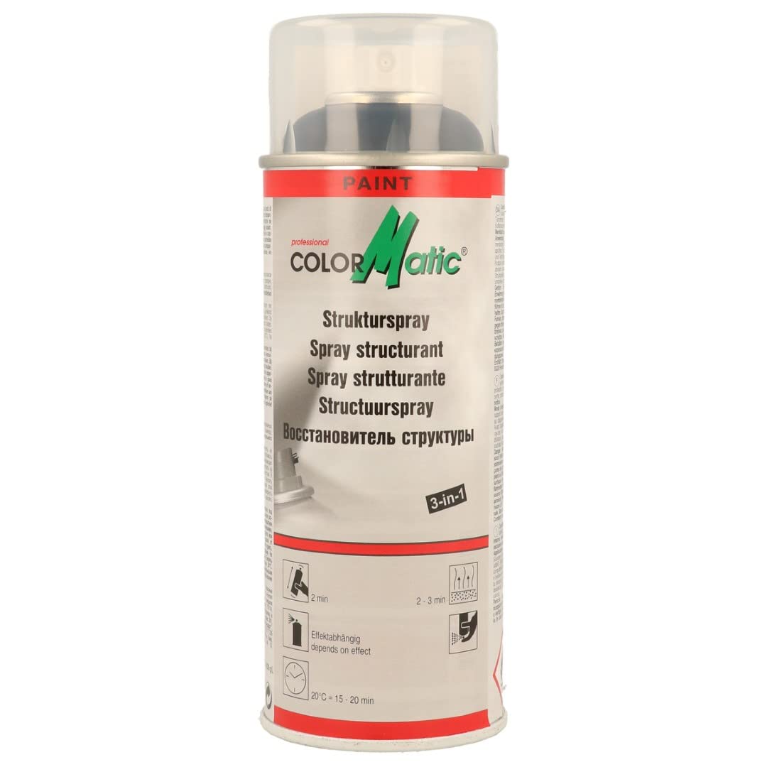 ColorMatic 190339 Strukturspray schwarz 400 ml von COLORMATIC