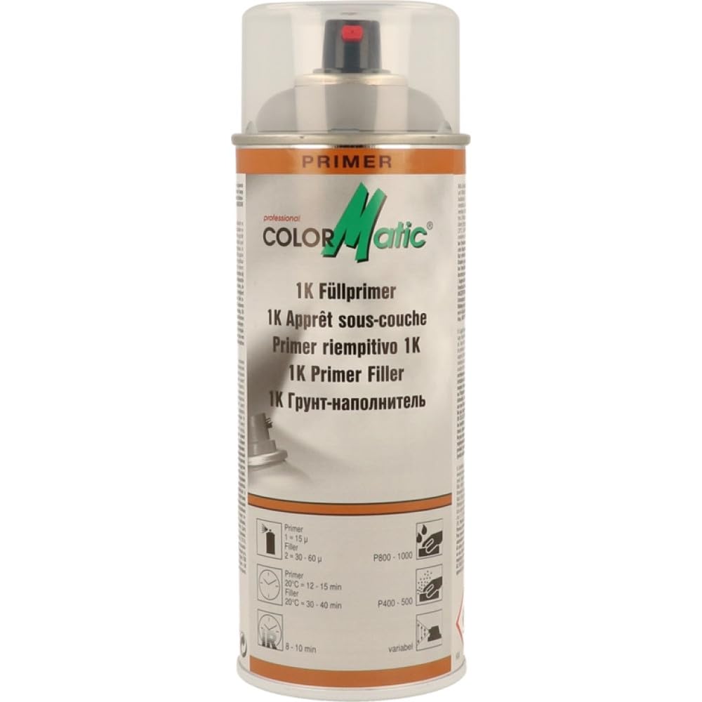 ColorMatic 644719 1K Füllprimer HG4 telegrau 400 ml ColorMatic 644719 1K Füllprimer HG4 telegrau 400 ml von COLORMATIC