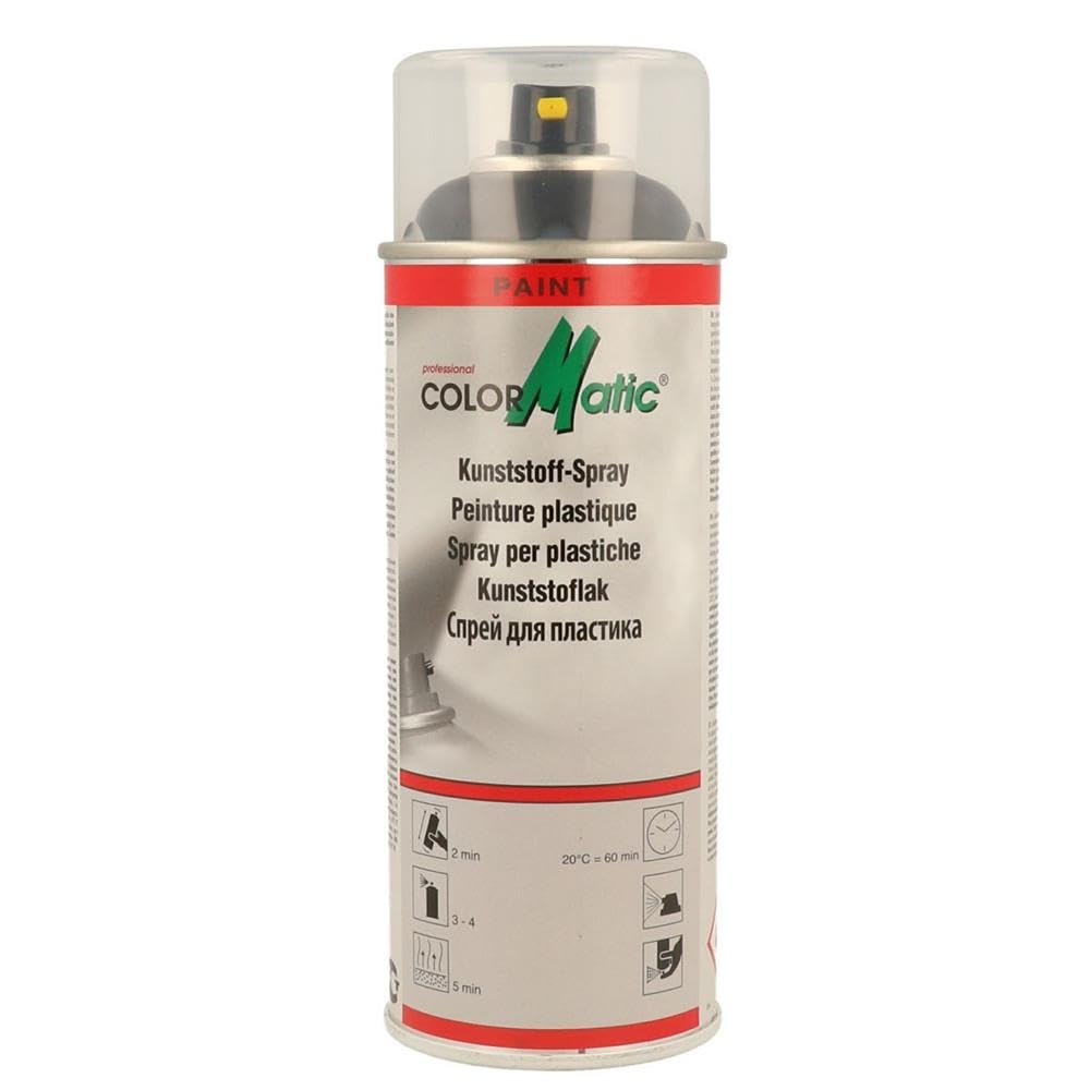 ColorMatic 856600 Kunststoff-Spray schwarz seidenmatt 400 ml ColorMatic 856600 Kunststoff-Spray schwarz seidenmatt 400 ml von COLORMATIC