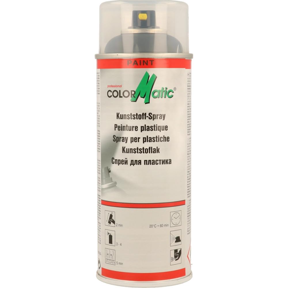 ColorMatic 856617 Kunststoff-Spray grau seidenmatt 400 ml ColorMatic 856617 Kunststoff-Spray grau seidenmatt 400 ml von COLORMATIC