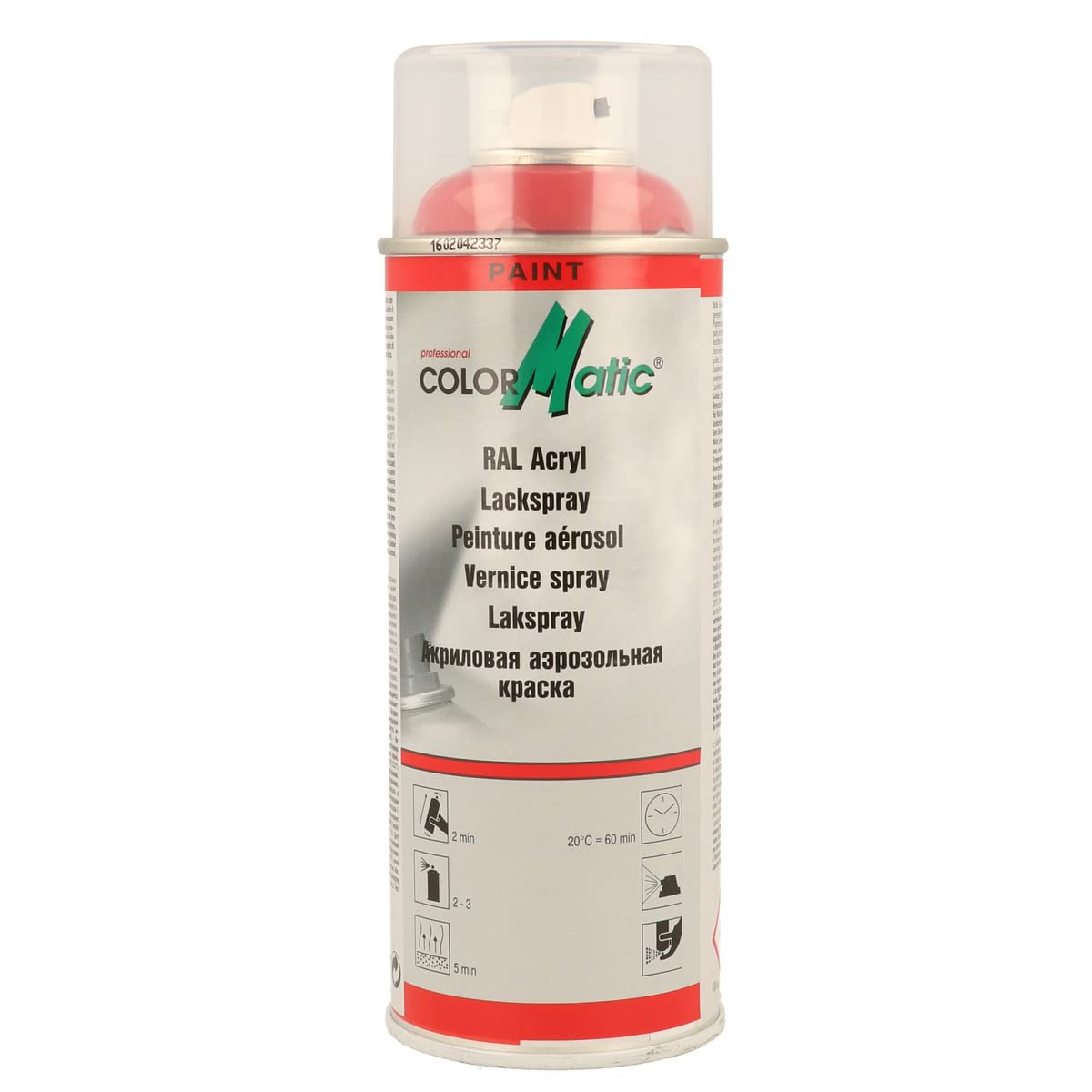 ColorMatic 856624 RAL-Acryl Lackspray RAL 3000 feuerrot glänzend 400 ml ColorMatic 856624 RAL-Acryl Lackspray RAL 3000 feuerrot glänzend 400 ml von COLORMATIC