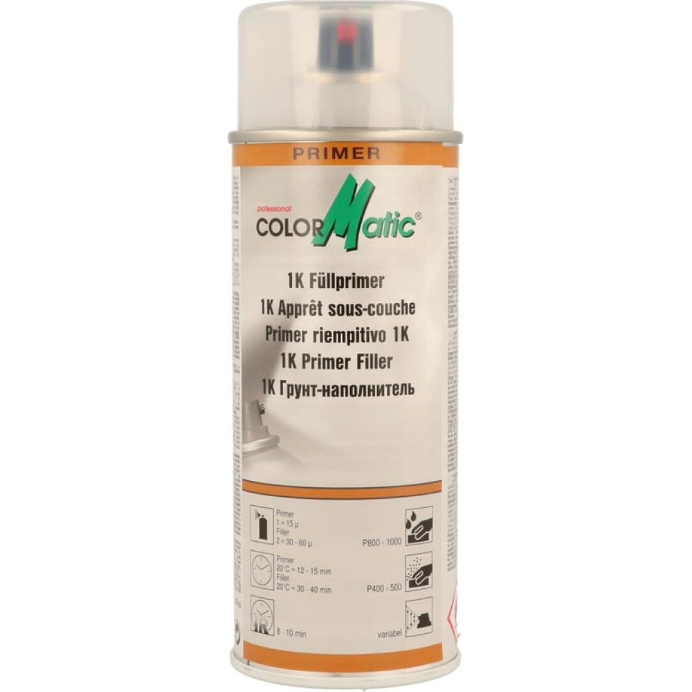ColorMatic 882425 1K Füllprimer HG2 lichtgrau 400 ml ColorMatic 882425 1K Füllprimer HG2 lichtgrau 400 ml von COLORMATIC