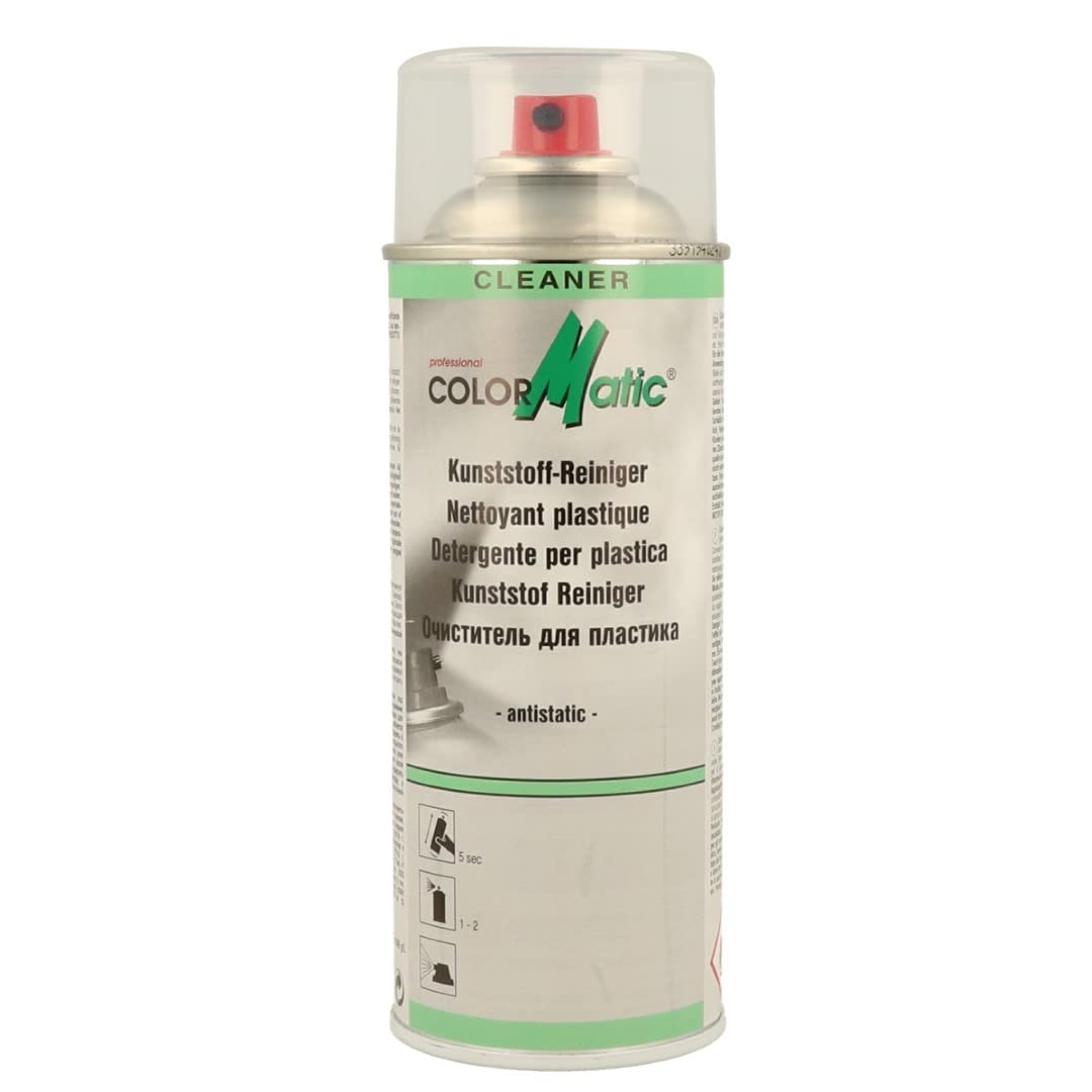 ColorMatic 190261 Kunststoff-Reiniger antistatisch transparent 400 ml von COLORMATIC