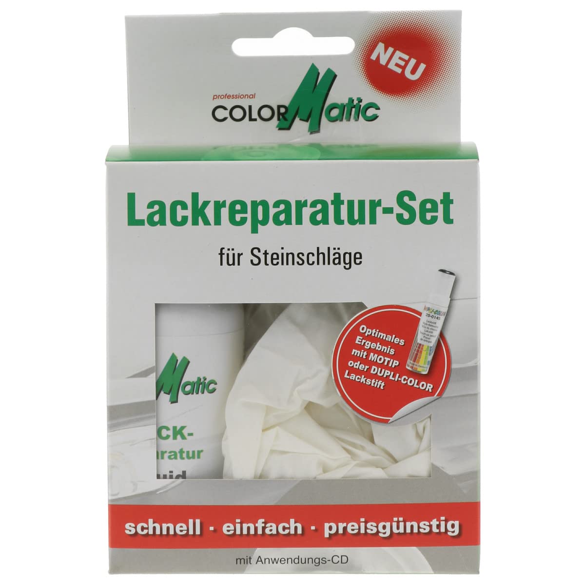 ColorMatic 332180 Lackreparatur-Set für Steinschläge von COLORMATIC