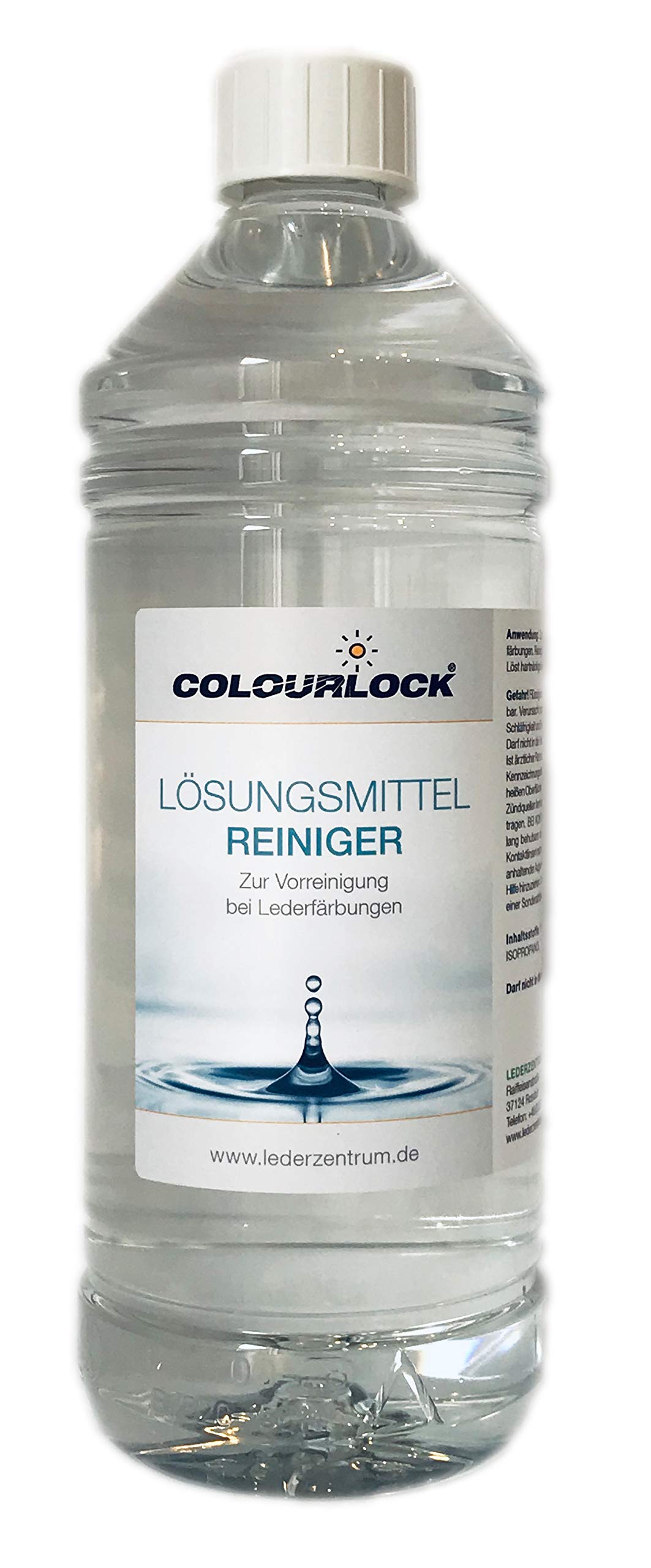 COLOURLOCK Lösungsmittelreiniger für Glattleder - 1 Liter von COLOURLOCK