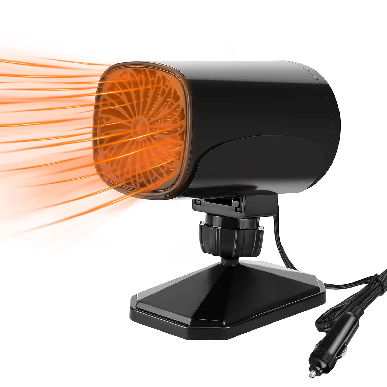 COMBLU Auto Heizung für den Winter, Tragbare Autoheizung, Autoheizung, 150W 12V Auto Heizung und Defroster, 2 in 1 Schnelles Heizen & Kühlen Ventilator, 360 Grad Drehsockel Tragbare Autoheizung COMBLU Auto Heizung für den Winter, Tragbare Autoheizung, Autoheizung, 150W 12V Auto Heizung und Defroster, 2 in 1 Schnelles Heizen & Kühlen Ventilator, 360 Grad Drehsockel Tragbare Autoheizung von COMBLU