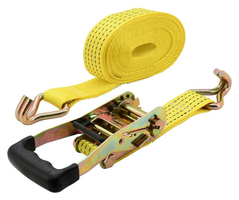 COMPASS 02252 Spanngurt mit Ratsche und Haken 5t 50 mm 8 m TÜV von COMPASS