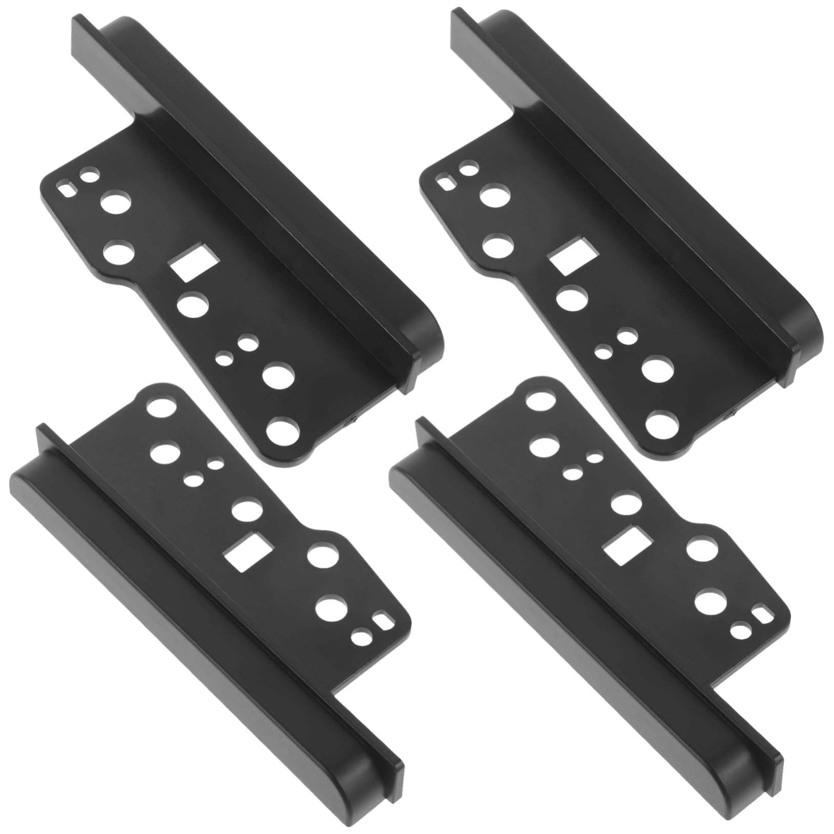 CONGARTENO 4 Stück Armaturenbrett-stereoverkleidungen Bausatz Auto Lünette Trimmt Einbau-Dash-kit Radio-kit Trimmen Armaturenbrett-radioverkleidung Radio-einbaublende Pp Black CONGARTENO 4 Stück Armaturenbrett-stereoverkleidungen Bausatz Auto Lünette Trimmt Einbau-Dash-kit Radio-kit Trimmen Armaturenbrett-radioverkleidung Radio-einbaublende Pp Black von CONGARTENO
