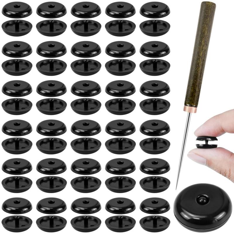 CONJURAIDE 30 Paar Sicherheitsgurt Stopper, Gurtstopper Sicherheitsgurt Auto Gurthalter Sicherheitsgurt Clip Autogurt Halter für Auto LKW SUV (Schwarz) von CONJURAIDE
