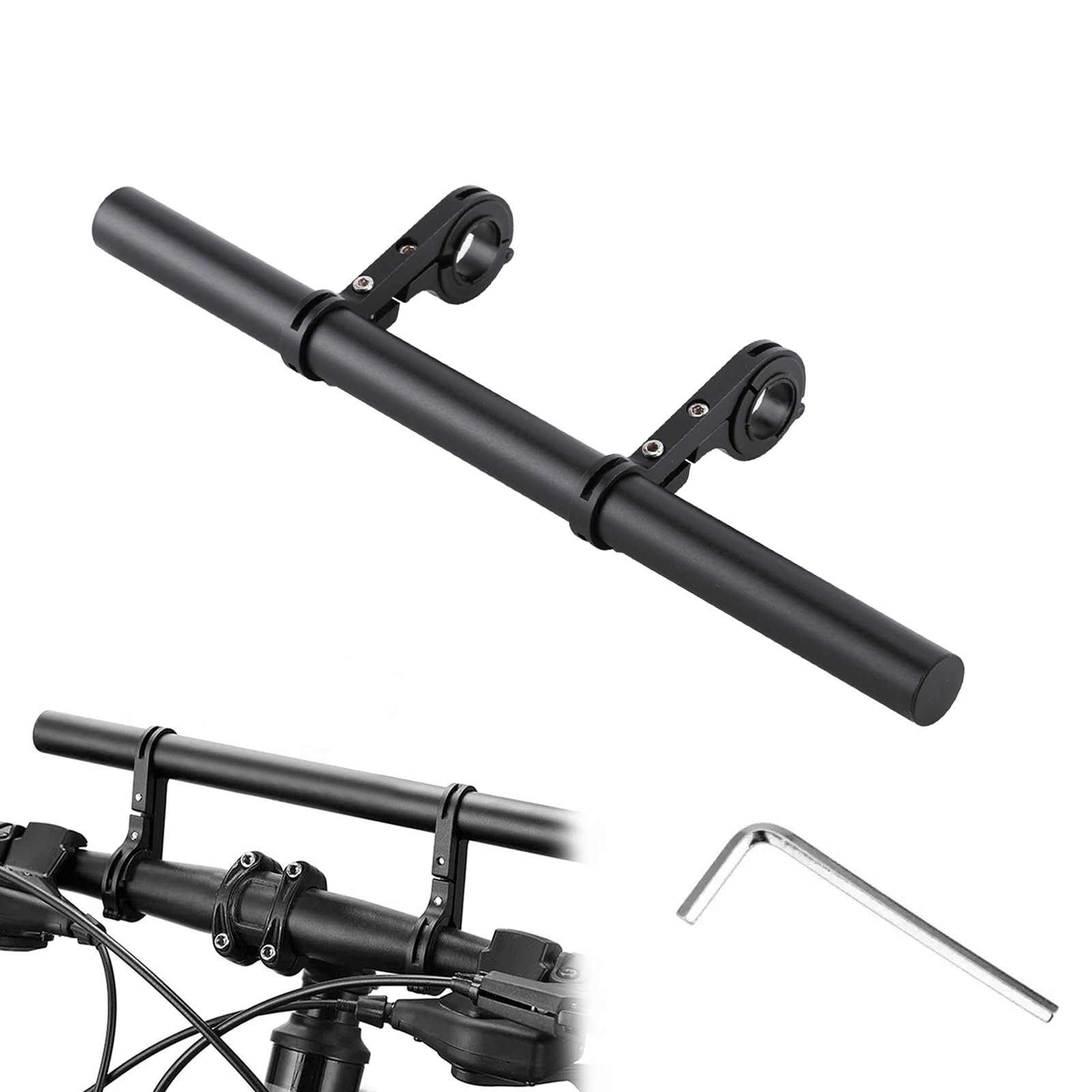 CONNECTION 30cm Fahrrad Lenker Erweiterung für 22-33mm Lenker Aluminiumlegierung Fahrradlenker Erweiterung Lenker Extender mit Inbusschlüssel Lenker Verlängerung Halterung für Mountainbike GPS Phones CONNECTION 30cm Fahrrad Lenker Erweiterung für 22-33mm Lenker Aluminiumlegierung Fahrradlenker Erweiterung Lenker Extender mit Inbusschlüssel Lenker Verlängerung Halterung für Mountainbike GPS Phones von CONNECTION