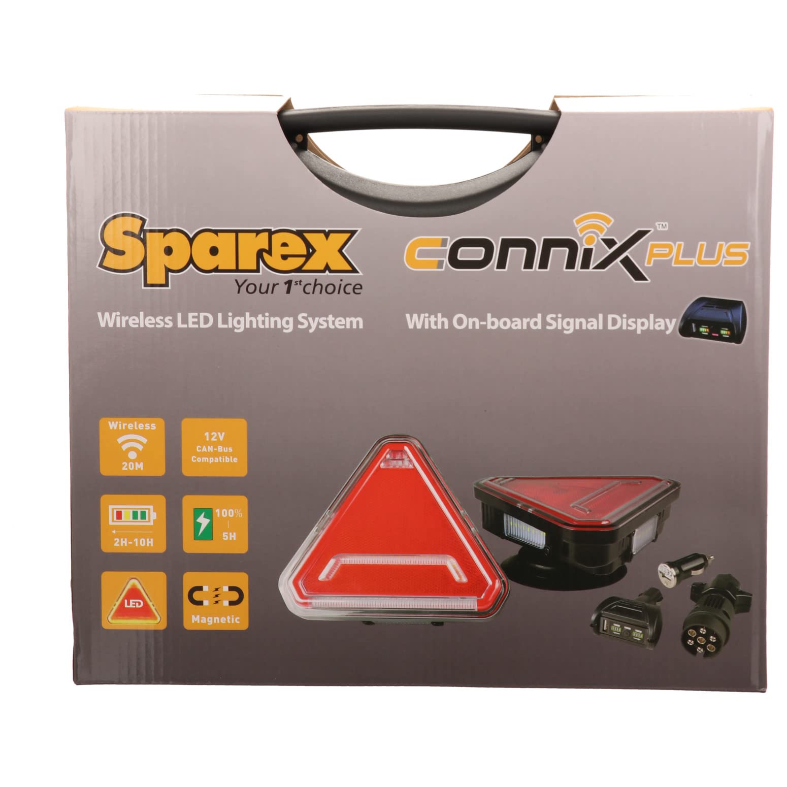 Connix Plus LED Beleuchtungsset, kabellos, 12 V, ECE Reg 10, E-Approved, CE RoHS von CONNIX