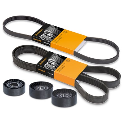 Continental Ctam 2x Keilrippenriemen + 1x Spannrolle + 2x Umlenk- / Führungsrolle für BMW Continental Ctam 2x Keilrippenriemen + 1x Spannrolle + 2x Umlenk- / Führungsrolle für BMW von CONTINENTAL CTAM