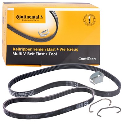 Continental Ctam Keilrippenriemensatz [Hersteller-Nr. 6PK1019ELASTT1] für Ford, Mazda von CONTINENTAL CTAM