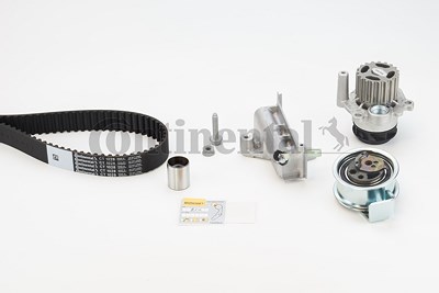 Continental Ctam Wasserpumpe + Zahnriemensatz [Hersteller-Nr. CT1028WP10] für Audi, Seat, Skoda, VW von CONTINENTAL CTAM