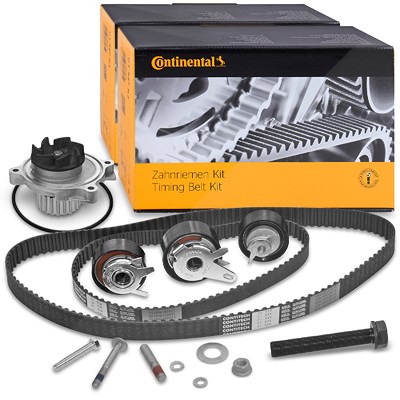 Continental Ctam 2x Zahnriemensatz Original CONTITECH + Wasserpumpe für VW von CONTINENTAL CTAM