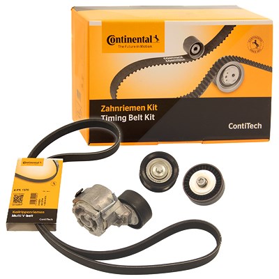Continental Ctam Keilrippenriemensatz [Hersteller-Nr. 6PK1370K1] für Opel von CONTINENTAL CTAM