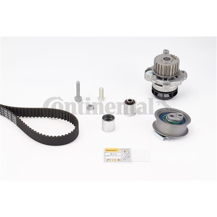 Conti Wasserpumpe Zahnriemensatz Audi A3 A4 Seat Toledo Skoda Octavia VW Eos Golf von CONTINENTAL CTAM