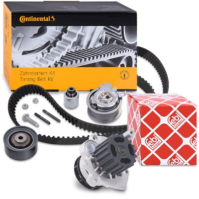 Continental Ctam Satz CONTITECH Zahnriemen +FEBI Wapu für Audi, Mitsubishi, Seat, Skoda, VW Continental Ctam Satz CONTITECH Zahnriemen +FEBI Wapu für Audi, Mitsubishi, Seat, Skoda, VW von CONTINENTAL CTAM