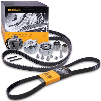 Continental Ctam Zahnriemensatz + Keilrippenriemen für Audi, Seat, Skoda, VW Continental Ctam Zahnriemensatz + Keilrippenriemen für Audi, Seat, Skoda, VW von CONTINENTAL CTAM