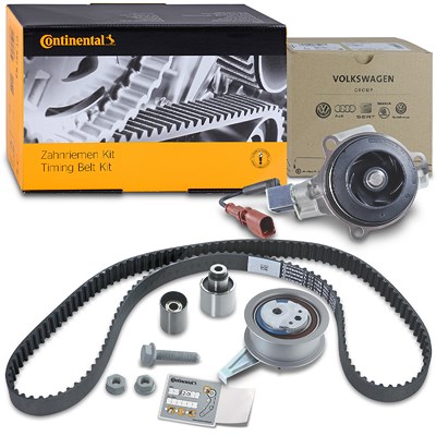 Continental Ctam Zahnriemensatz + Wasserpumpe für Audi, Seat, Skoda, VW Continental Ctam Zahnriemensatz + Wasserpumpe für Audi, Seat, Skoda, VW von CONTINENTAL CTAM