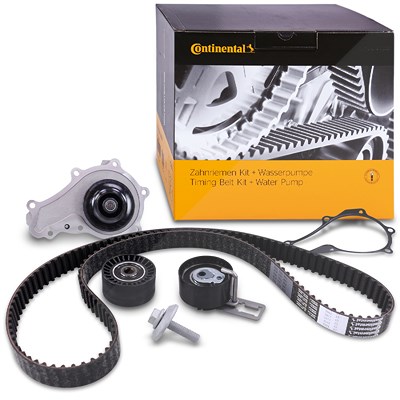Continental Ctam Zahnriemensatz + Wasserpumpe [Hersteller-Nr. CT1162WP5] für Citroën, Ds, Fiat, Ford, Mazda, Peugeot, Volvo von CONTINENTAL CTAM