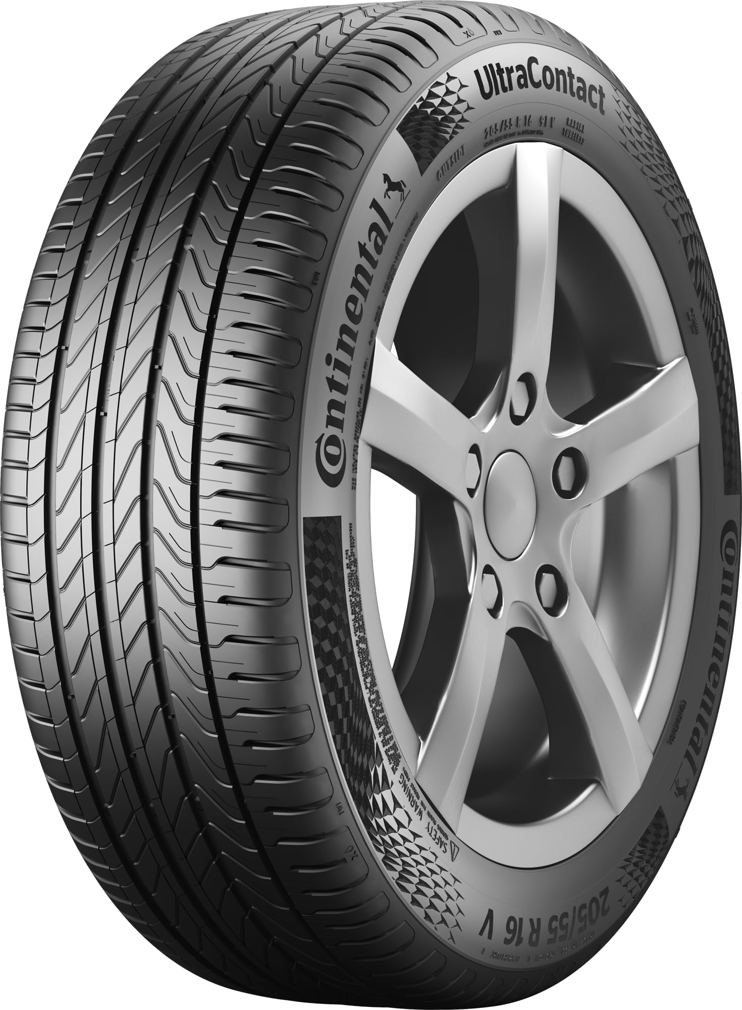 CONTINENTAL UltraContact - 195/50 R15 82V - A/C/69dB - Sommerreifen (PKW/SUV) von CONTINENTAL